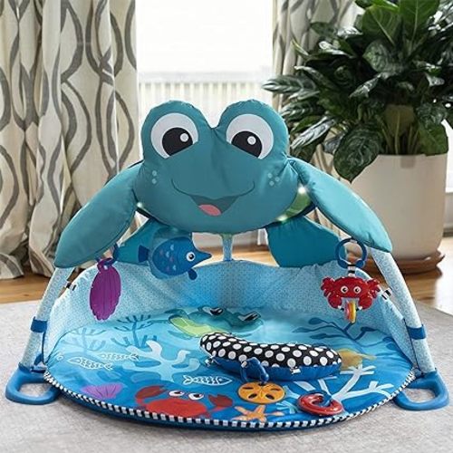Baby Einstein Neptune Under The Sea Lights & Sounds Activity Gym & Play Mat, Ages Newborn+ - Neptune's Under the Sea Mat