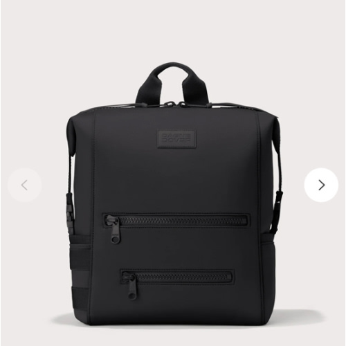Indi Diaper Backpack in Onyx, Large