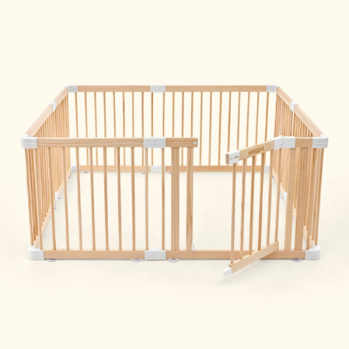 HARPPA Wooden Baby Gate Playpen | 57”x57”