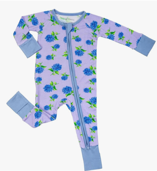 LollyBanks Baby Pajamas, Long Sleeve Baby Romper with 2-Way Zipper, 95% Viscose from Bamboo and 5% Spandex, Infant Sleepers