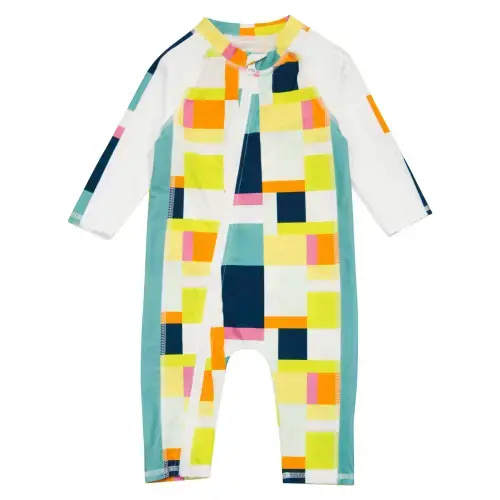Sunsuit - Long Sleeve Romper Swimsuit | "Check It Out"