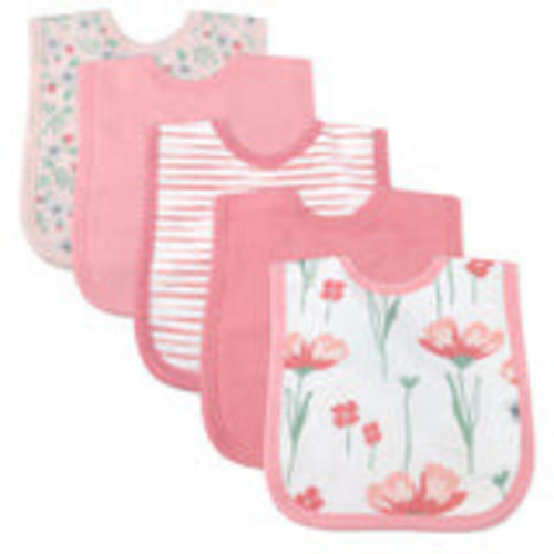 5-Pack Organic Cotton 4 in 1 Reversible Bibs | Honest Baby Clothing