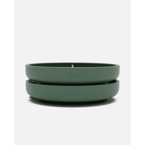 Suction Plate - Olive / 2 Pack