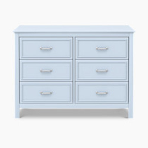 daVinci Charlie 6-Drawer Double Dresser - Powder Blue