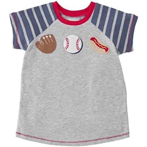 Mud Pie Baby Boys Sport Appliqué Tee