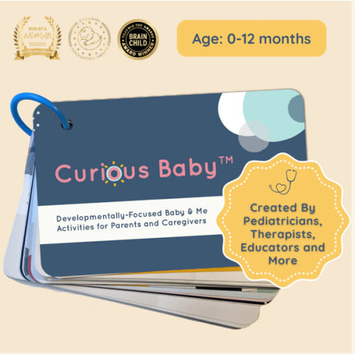 Infant Learning Cards - Curious Baby™ Activity Cards – Curious Baby Cards