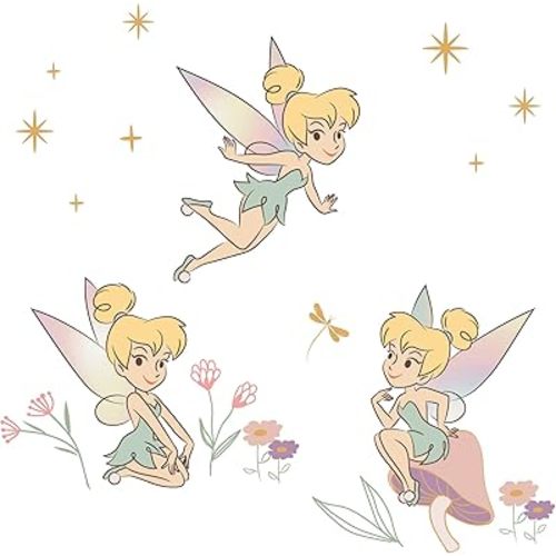 Bedtime Originals Disney Baby Tinker Bell Garden/Floral Wall Decals/Stickers