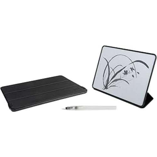 Buddha Board | Enso Portable Water Painting Canvas with Brush | Zen Water Art Set | Water Drawing Boards for Artists | Reusable Canvas Boards for Water Painting and Drawing | Zen Meditation Board
