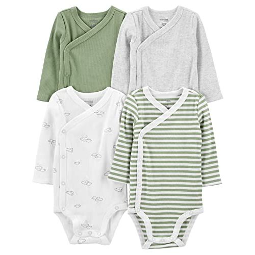 Simple Joys by Carter's unisex-baby 4-pack Side Snap Bodysuit