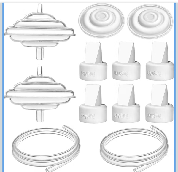 Amazon.com: PumpMom-us Breast Pump Parts for Spectra, Replace Duckbill Valves Tubes Backflow Protector Membrane for Spectra S1 S2 9 Plus Breastpumps