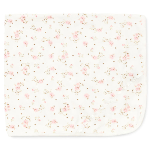 Vintage Rose Receiving Blanket