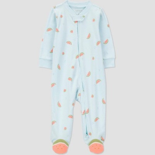 Carter's Just One You®️ Baby Girls' Sleep N' Play - Blue 3M