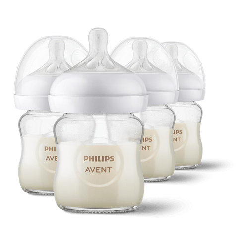 Glass Natural Response Baby Bottle