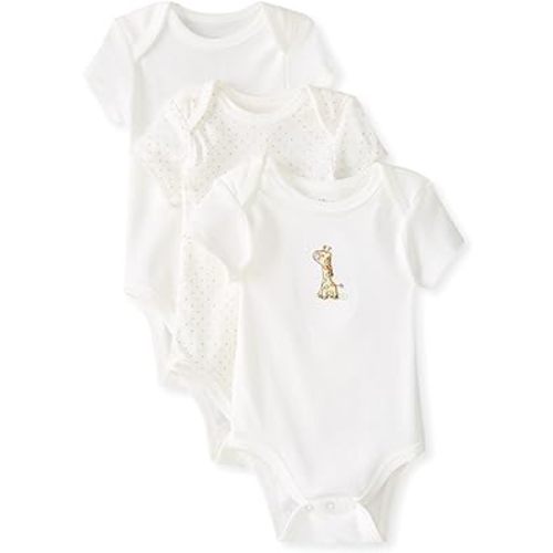 Little Me Unisex 3-Pack Bodysuits