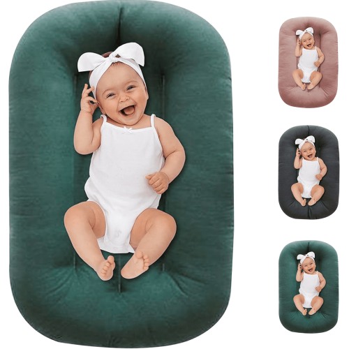 Baby Lounger Pillow For Infants Babies 0 12 Months Lounger For Baby Soft Cotton Breathable Infant Floor Seats & Loungers For Newborn Gifts