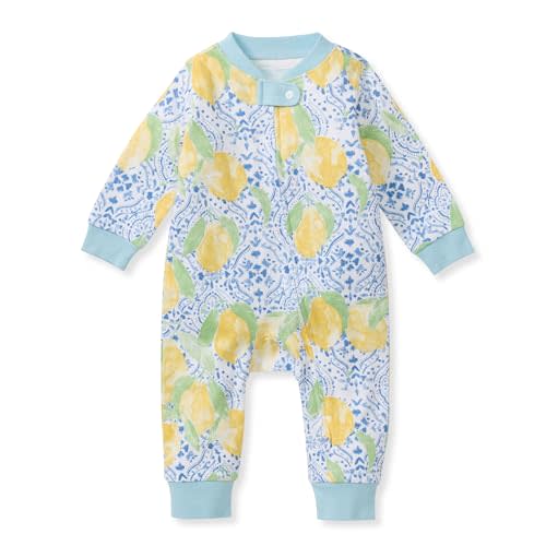 Burt's Bees Baby baby-girls Sleep and Play Pajamas, 100% Organic Cotton, One-piece Footless Pajamas