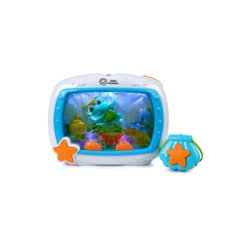 Baby Einstein Sea Dreams Soother Musical Crib Toy and Sound Machine, Newborn and up