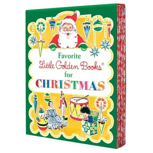 Favorite Little Golden Books for Christmas 5-Book Boxed Set: The Animals' Christmas Eve; The Christmas Story; The Little Christmas Elf; The Night ... The Poky Little Puppy's First Christmas