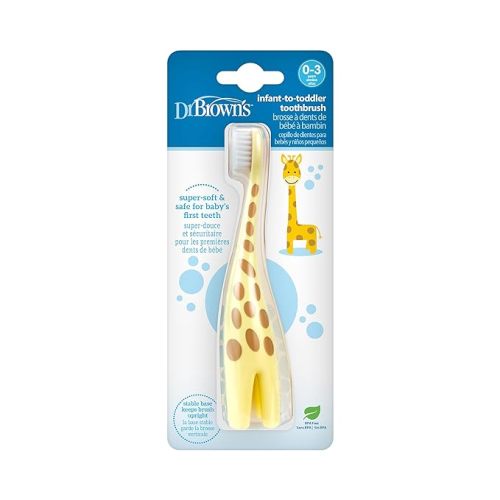 Dr. Brown's Infant-to-Toddler Toothbrush, Giraffe