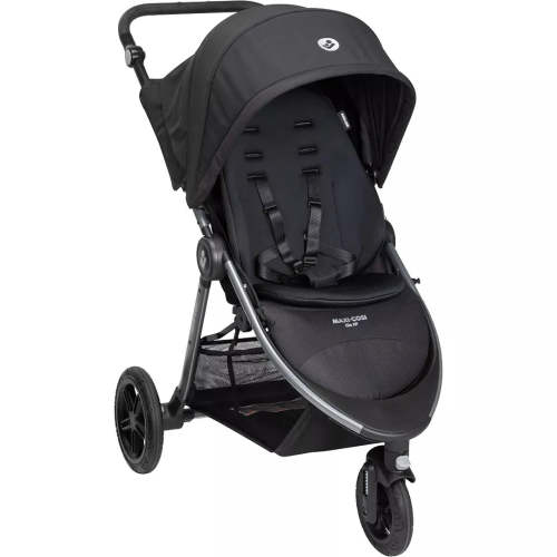 Gia XP 3-Wheel Stroller Midnight Black