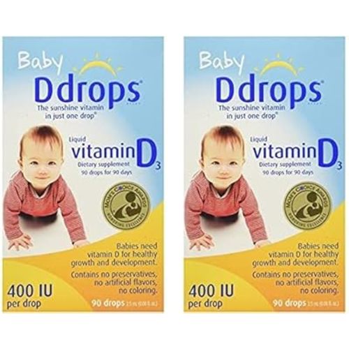 Ddrops Baby Drops Yellow (Pack of 2)
