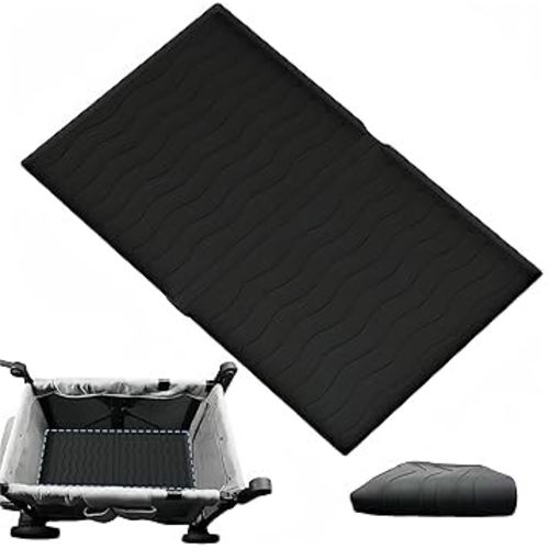 All-Weather Pad For Station Wagon Accessories W4 Model- Folding Waterproof Stroller Station Wagon Accessories Made of Silicone- Protects the Station Wagon From Direct Exposure to Sand, Water and Snack