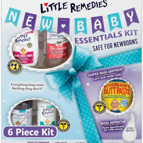 Amazon.com: Little Remedies New Baby Essentials Kit, 6 Piece Kit for Baby's Nose and Tummy : Baby