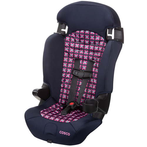 Cosco Kids Finale 2-in-1 Toddler Booster Car Seat, Peony Tiles II, Unisex