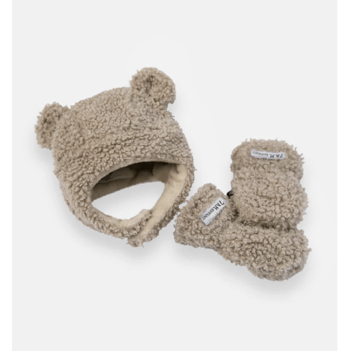Cub Set - Teddy | Hat & Mittens 12-24 months