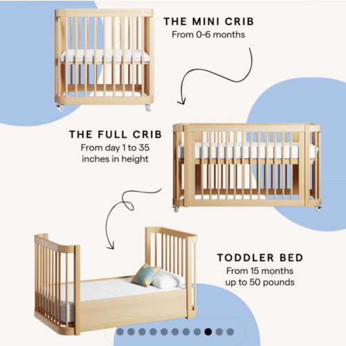 The Wave Crib: 3-in-1