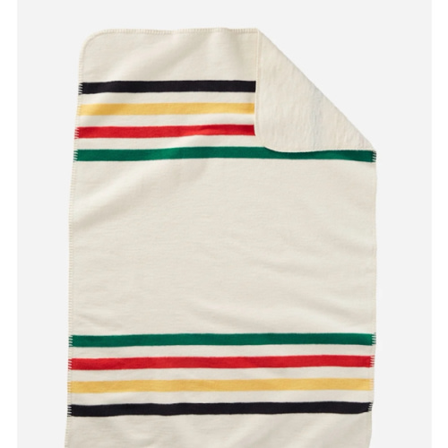 GLACIER ORGANIC COTTON BABY BLANKET