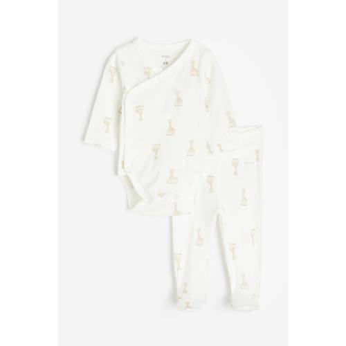 2-PIECE PRINTED COTTON JERSEY SET