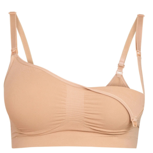 FITS EVERYBODY MATERNITY NURSING SCOOP BRALETTE | CLAY