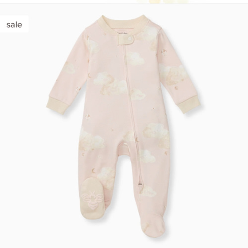Good Night Sky Organic Cotton Sleep & Play - Ranunculus – Burt's Bees Baby
