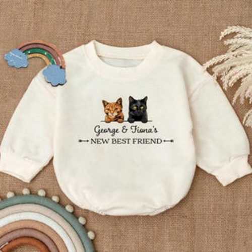 Cat custom onesie