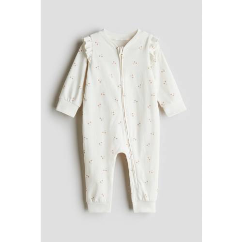 PATTERNED PAJAMA JUMPSUIT