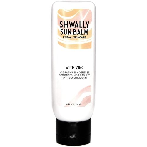Zinc & Avocado Mineral SunBalm 30SPF, The Only Real Primal Sun Lotion, 100% Grass Fed Tallow, Avocado Oil and Non-Nano Zinc Oxide, Pregnancy and Nursing safe (4 Oz - Not Tinted)