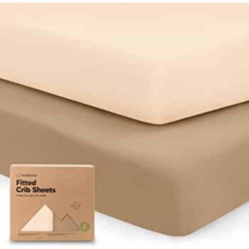 2-Pack Organic Crib Sheets