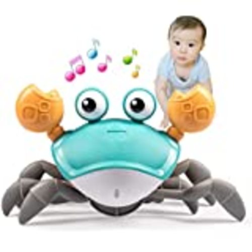 Amazon.com: Plnmlls Crawling Crab Baby Toy,Tummy Time Toys Equipped with LED Lights and Music,Early Learning Educational Toys,Birthday Toy for Infant Toddler Boy Girl : Baby