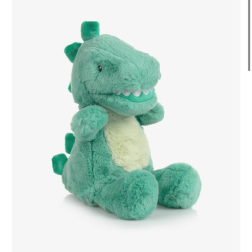 Aurora - Green Plush Dinosaur Soft Toy (24cm) | Childrensalon