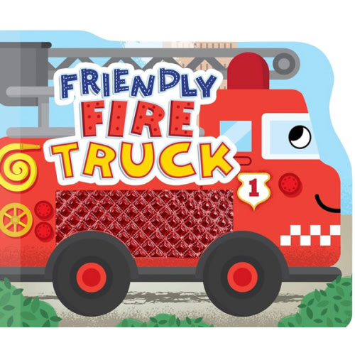 Friendly Fire Truck - Touch and Feel Board Book - Sensory Board Book