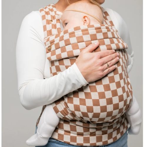 The Monarch Carrier - Mocha Check – Mabē