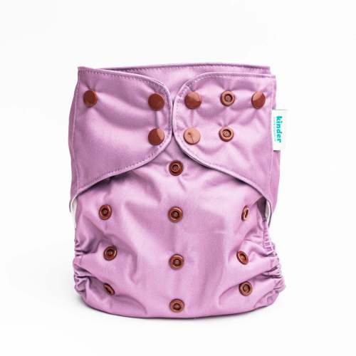 Solid Color: Essentials Pocket Cloth Diaper with Athletic Wicking Jersey, Grows with your Baby