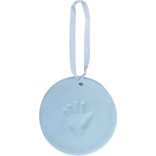 Reece Studio Baby’s Handprint Christmas Keepsake Kit Ornament, DIY Clay Newborn Footprint and Handprint Maker, Gender-Neutral Gift For New And Expecting Parents, White