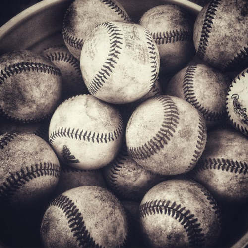 Bucket of Baseballs