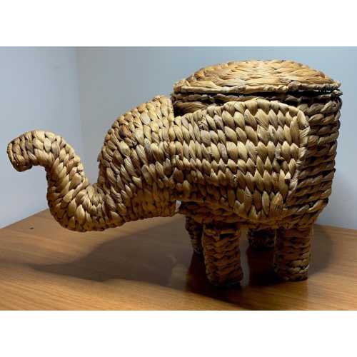 Opalhouse Elephant Basket with Lid