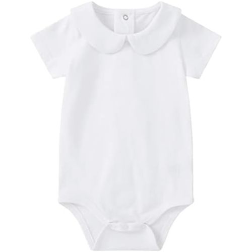 pureborn Baby Girls Boys Bodysuit Super Soft Cotton Romper 0-24 Months