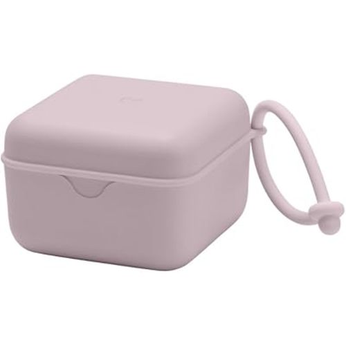 Bibs Pacifier Box, Dusky Lilac