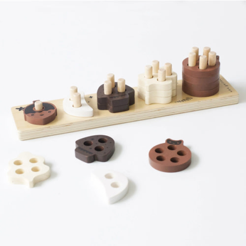 Count and Stack Wooden Toy – Tenth & Pine