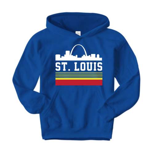 Retro St. Louis Arch Youth Hoodie